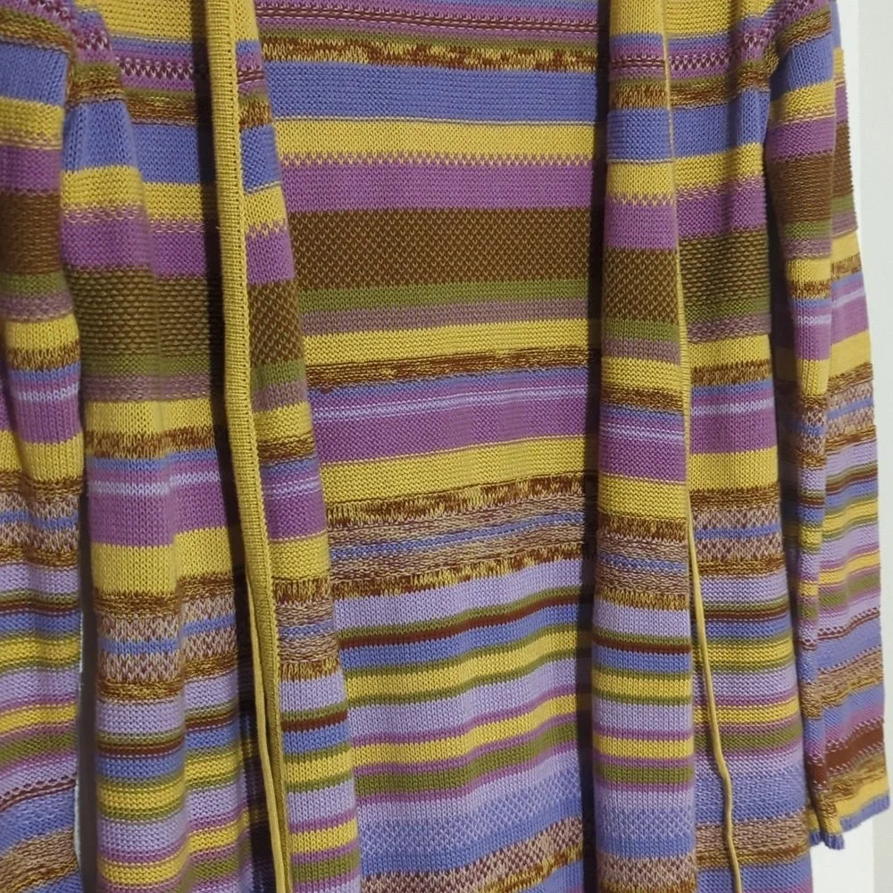 VINTAGE APRIL CORNELL long cardigan - size xs - Picture 10 of 11